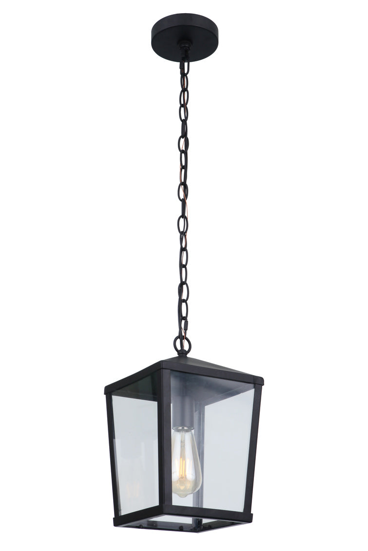 Olsen Medium Outdoor Hanging Lantern in Midnight Finish by Craftmade
