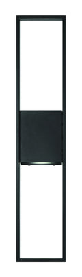 Profiled Medium Outdoor Wall Lantern in Textured Black Finish by Craftmade