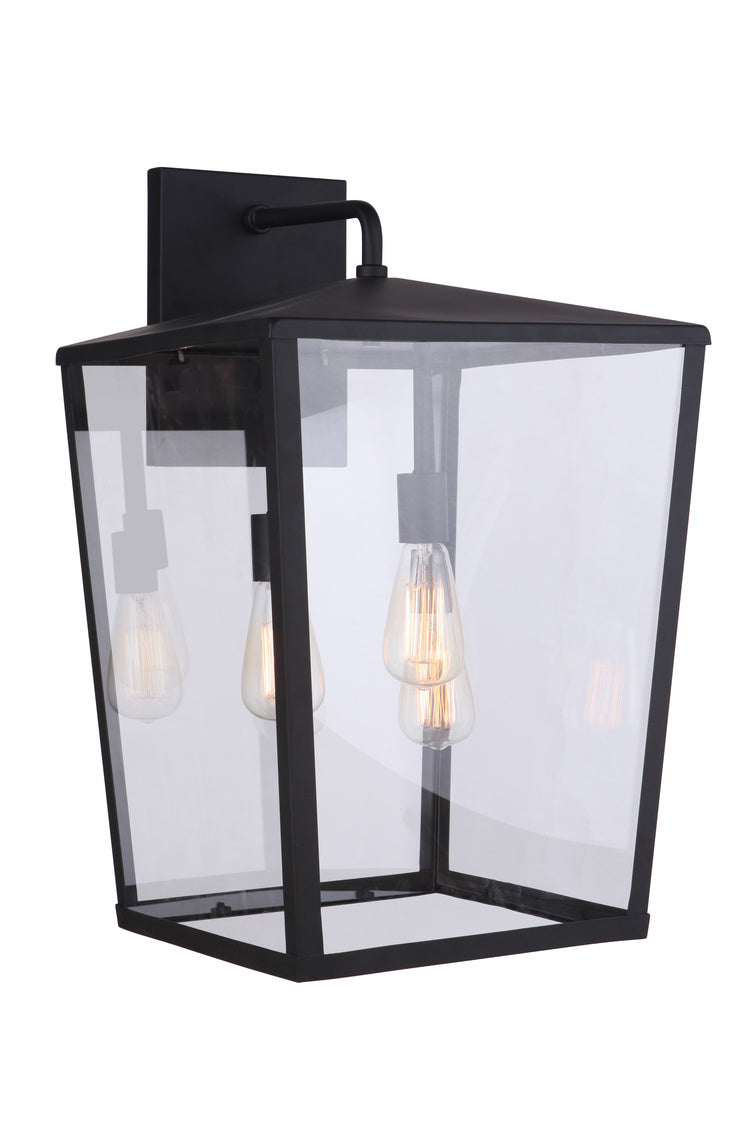 Olsen X-Large Outdoor Wall Lantern in Midnight Finish by Craftmade