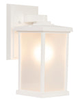 Resilience Medium Outdoor Wall Lantern in White Finish by Craftmade