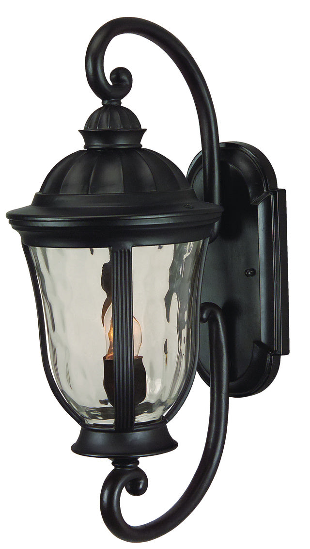 Frances Medium Outdoor Wall Lantern in Oiled Bronze Finish by Craftmade
