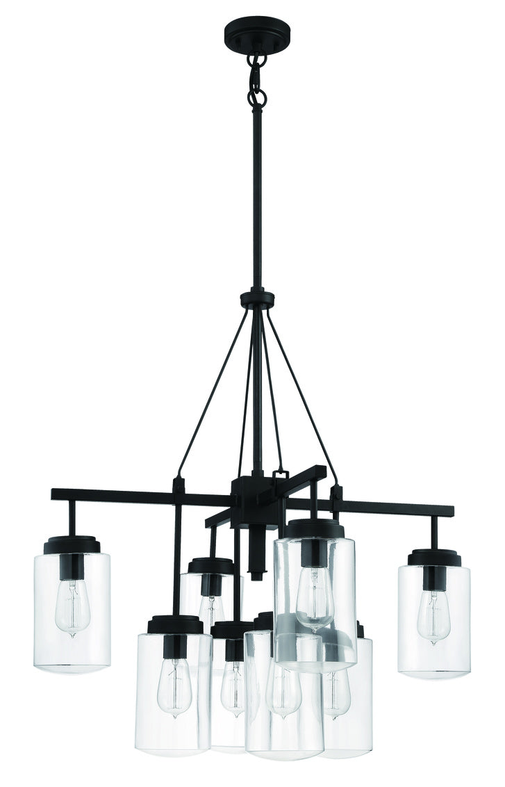 Crosspoint 8-Light Outdoor Lighting in Espresso Finish by Craftmade