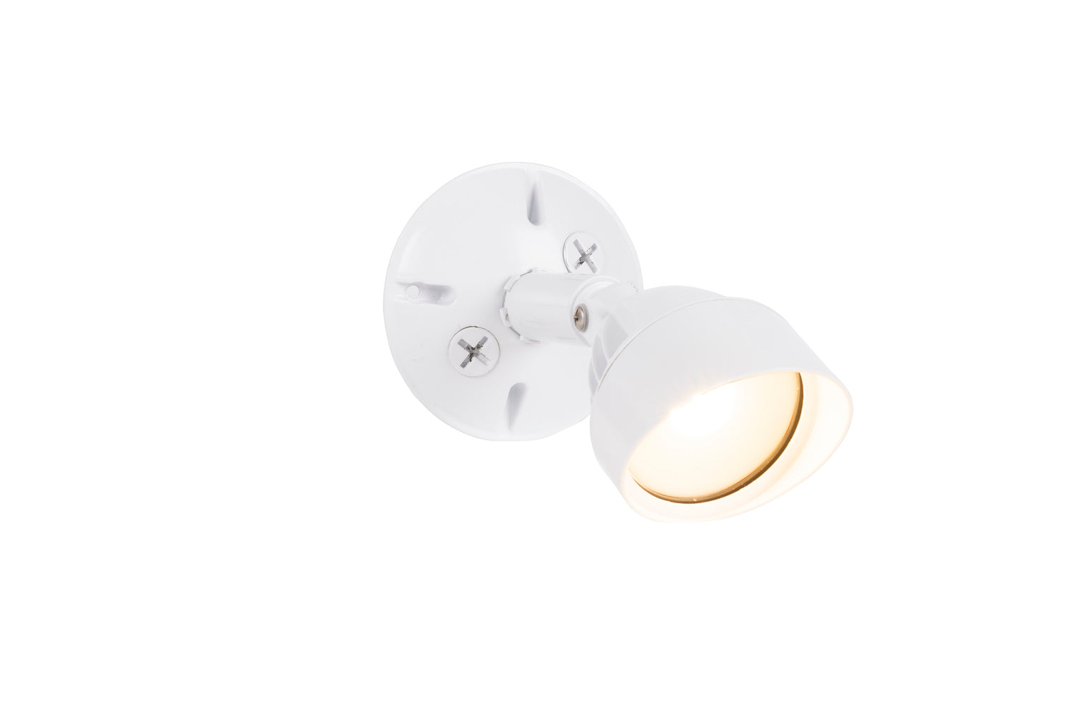 LED Outdoor Outdoor Security Flood Light in White Finish by Craftmade