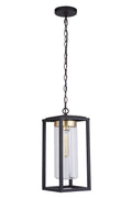 Neo Medium Outdoor Hanging Lantern in Midnight Finish by Craftmade
