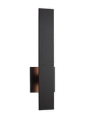 Rens Outdoor Wall Lantern in Midnight Finish by Craftmade