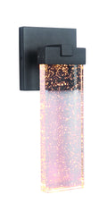 Aria Small Outdoor Wall Lantern in Textured Matte Black Finish by Craftmade