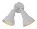 Flood 2-Light Outdoor Security Flood Light in White Finish by Craftmade