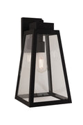 Sorano Large Outdoor Wall Lantern in Textured Black Finish by Craftmade