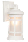 Resilience Small Outdoor Wall Lantern in White Finish by Craftmade