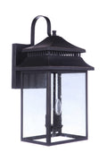 Crossbend X-Large Outdoor Wall Lantern in Bronze Finish by Craftmade