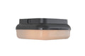 Resilience Outdoor Flush Mount Ceiling Light in Textured Black Finish by Craftmade