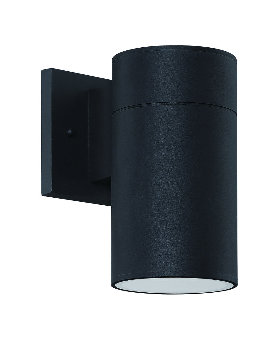 Pillar Outdoor Wall Lantern in Textured Black Finish by Craftmade