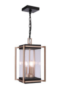 Metalwork 3-Light Outdoor Hanging Lantern in Midnight Finish by Craftmade