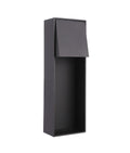 Nook Medium Outdoor Wall Lantern in Midnight Finish by Craftmade