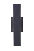 Rens Small Outdoor Wall Lantern in Midnight Finish by Craftmade