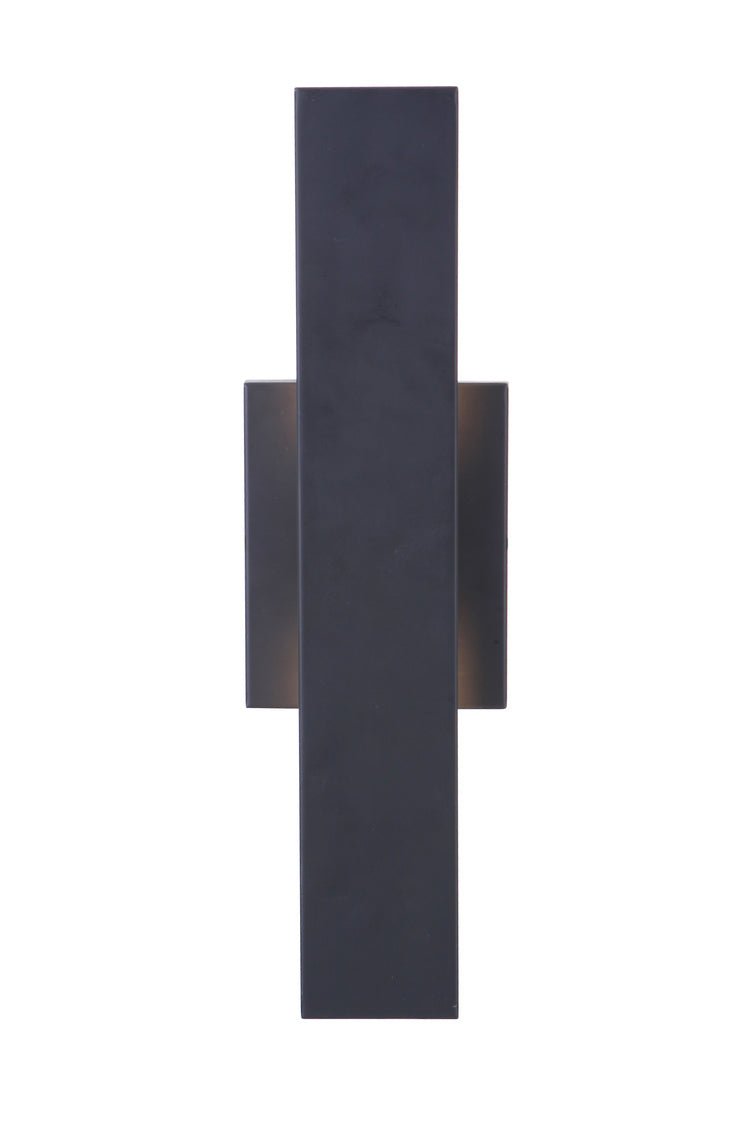 Rens Small Outdoor Wall Lantern in Midnight Finish by Craftmade