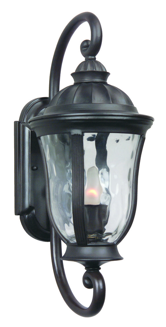 Frances Small Outdoor Wall Lantern in Oiled Bronze Finish by Craftmade