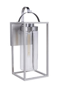 Neo X-Large Outdoor Wall Lantern in Satin Aluminum Finish by Craftmade