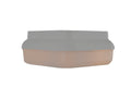 Resilience Outdoor Flush Mount Ceiling Light in Textured White Finish by Craftmade