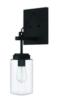 Crosspoint 1-Light Outdoor Wall Lantern in Espresso Finish by Craftmade