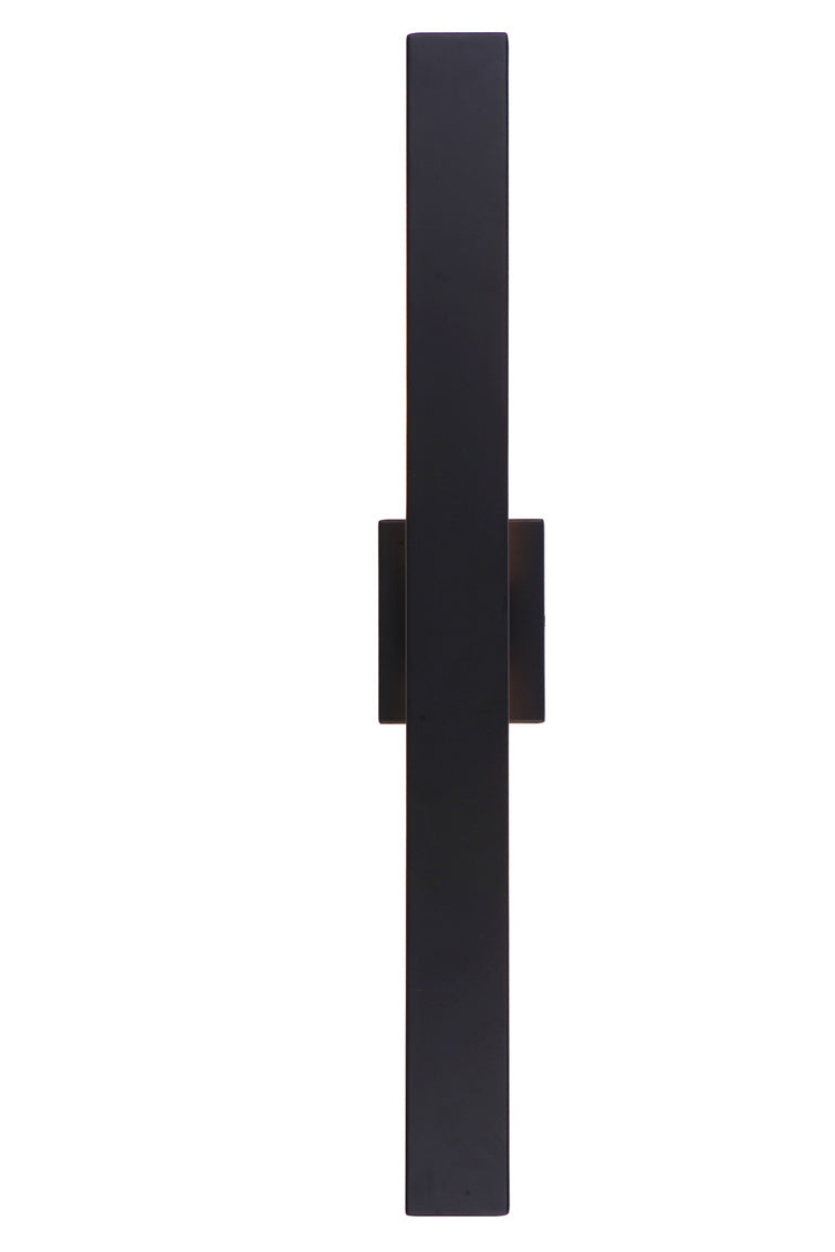Rens X-Large Outdoor Wall Lantern in Midnight Finish by Craftmade
