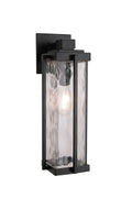 Pyrmont Medium Outdoor Wall Lantern in Midnight Finish by Craftmade