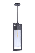 Perimeter Large Outdoor Hanging Lantern in Midnight Finish by Craftmade