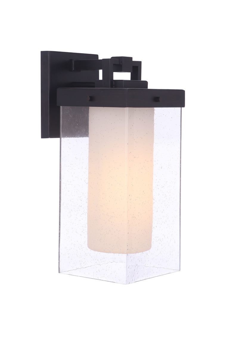 Hayner Medium Outdoor Wall Lantern in Midnight Finish by Craftmade