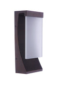 Vault Medium Outdoor Wall Lantern in Aged Bronze Finish by Craftmade