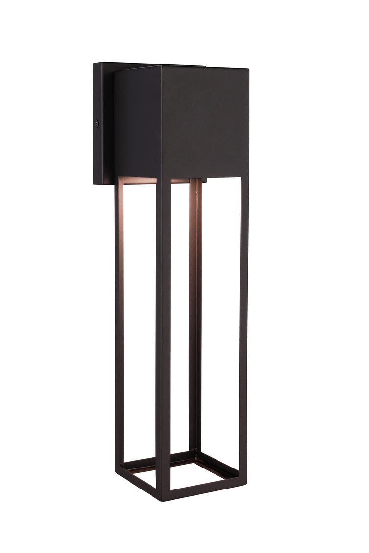 Notable Medium Outdoor Wall Lantern in Midnight Finish by Craftmade