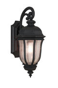 Harper Small Outdoor Wall Lantern in Textured Black Finish by Craftmade