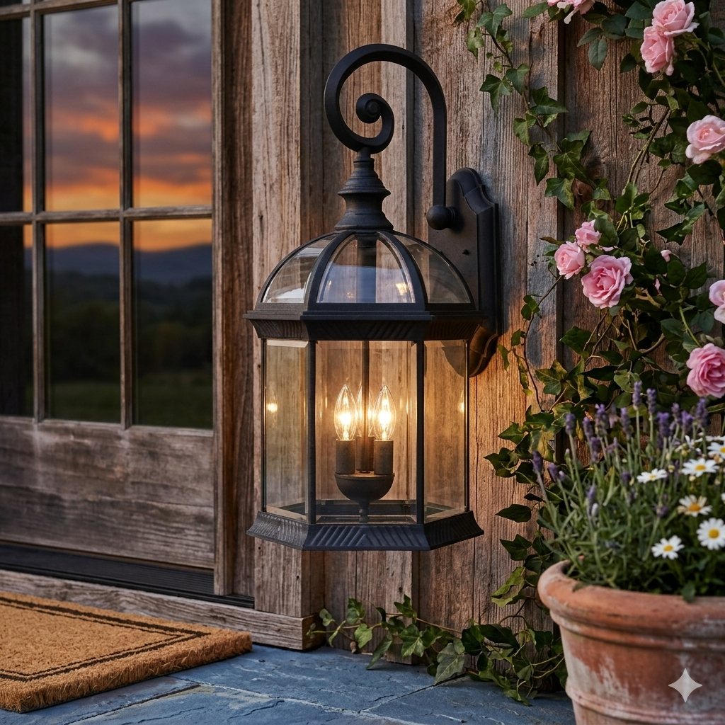 BOXWOOD OUTDOOR WALL FIXTURE | 3 LIGHT - The Lamp Goods