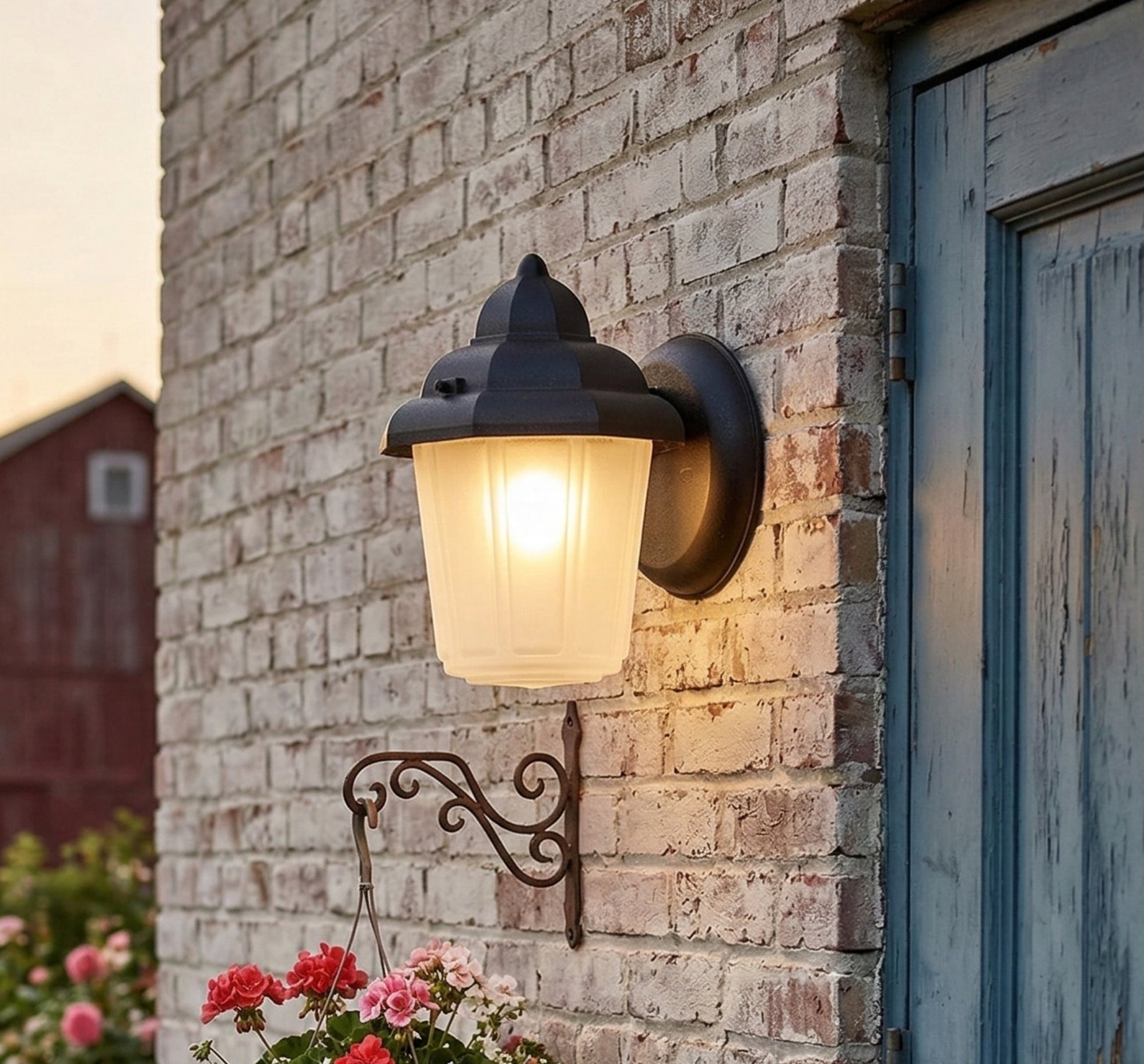 HOOD OUTDOOR WALL FIXTURE - The Lamp Goods