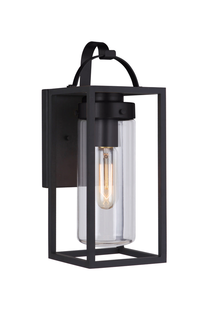 Neo Small Outdoor Wall Lantern in Midnight Finish by Craftmade