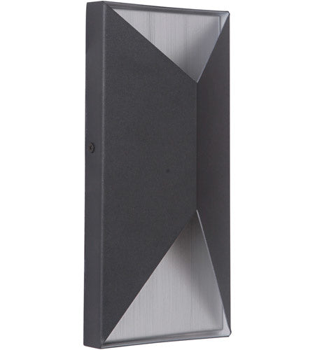 Peak Small Outdoor Wall Lantern in Textured Matte Black Finish by Craftmade