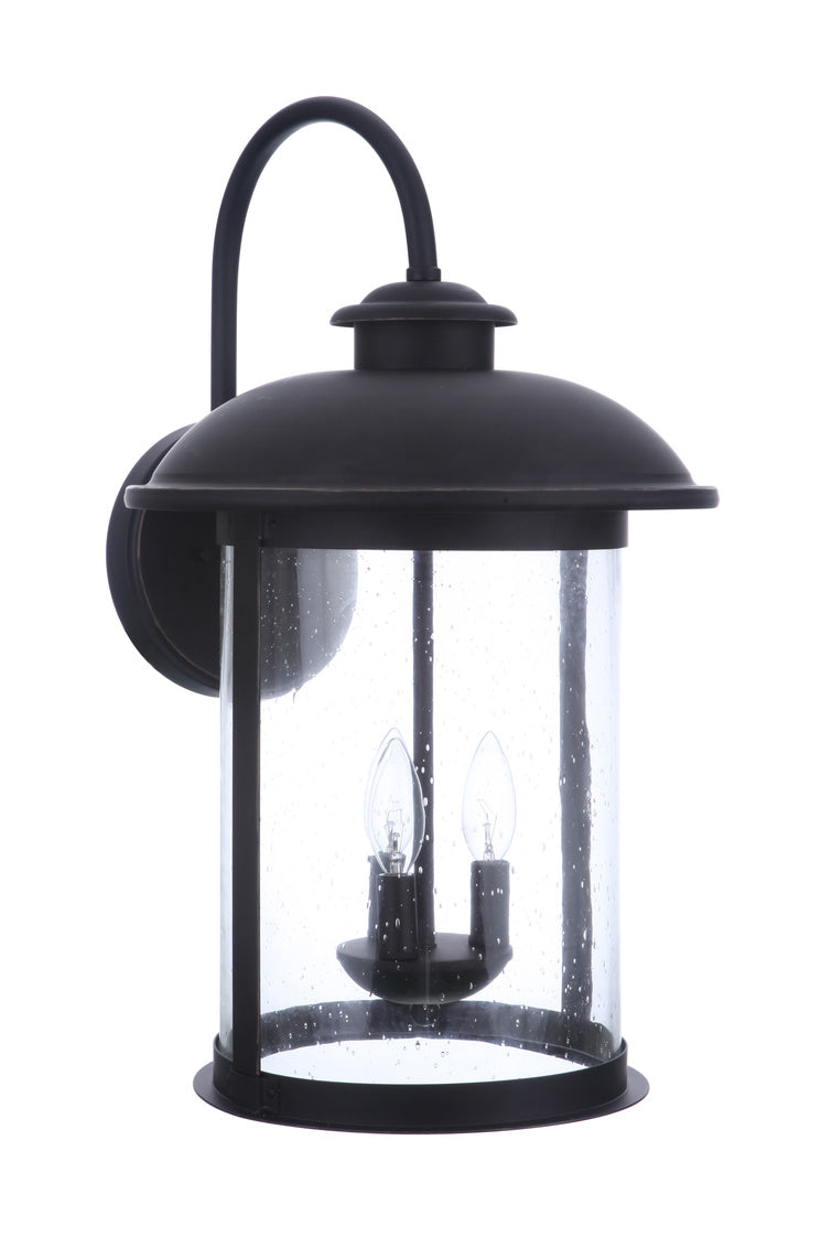 O'Fallon X-Large Outdoor Wall Lantern in Bronze Finish by Craftmade
