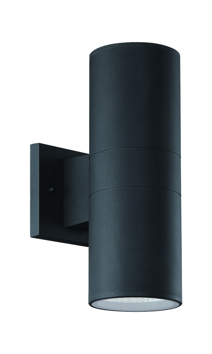 Pillar Outdoor Wall Lantern in Textured Black Finish by Craftmade