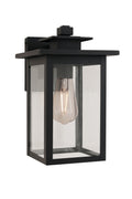 Rock Creek Medium Outdoor Wall Lantern in Textured Black Finish by Craftmade