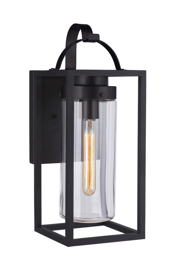 Neo Large Outdoor Wall Lantern in Midnight Finish by Craftmade