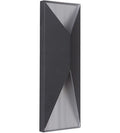 Peak Medium Outdoor Wall Lantern in Textured Matte Black Finish by Craftmade