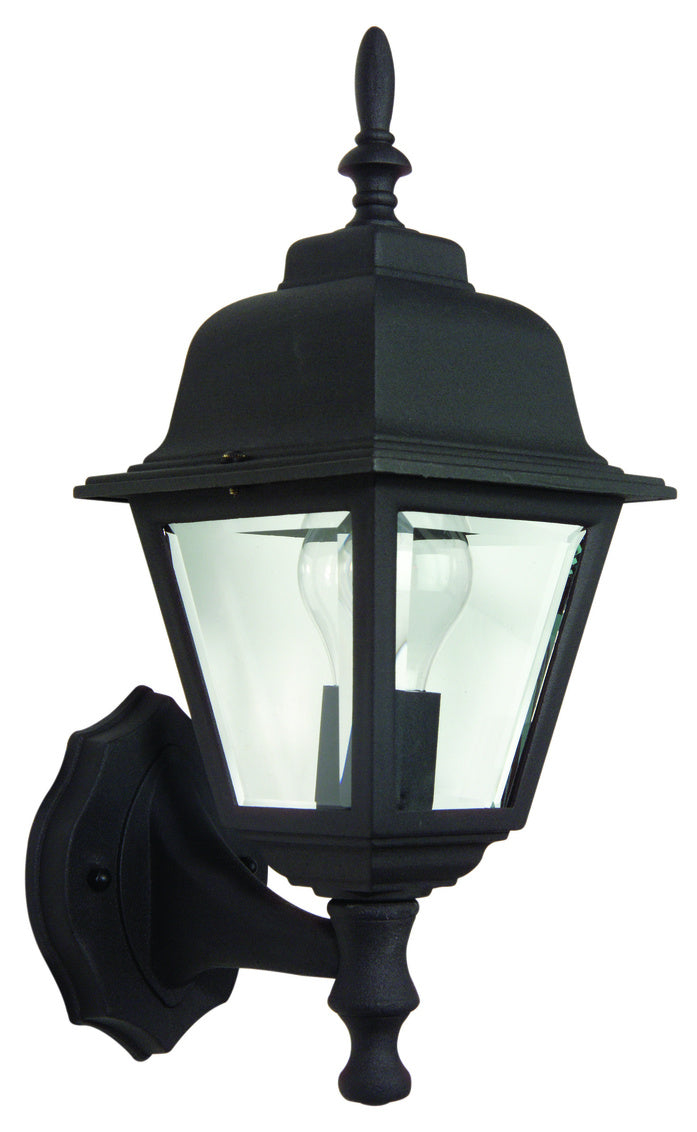 Coach Lights Small Outdoor Wall Lantern in Textured Matte Black Finish by Craftmade