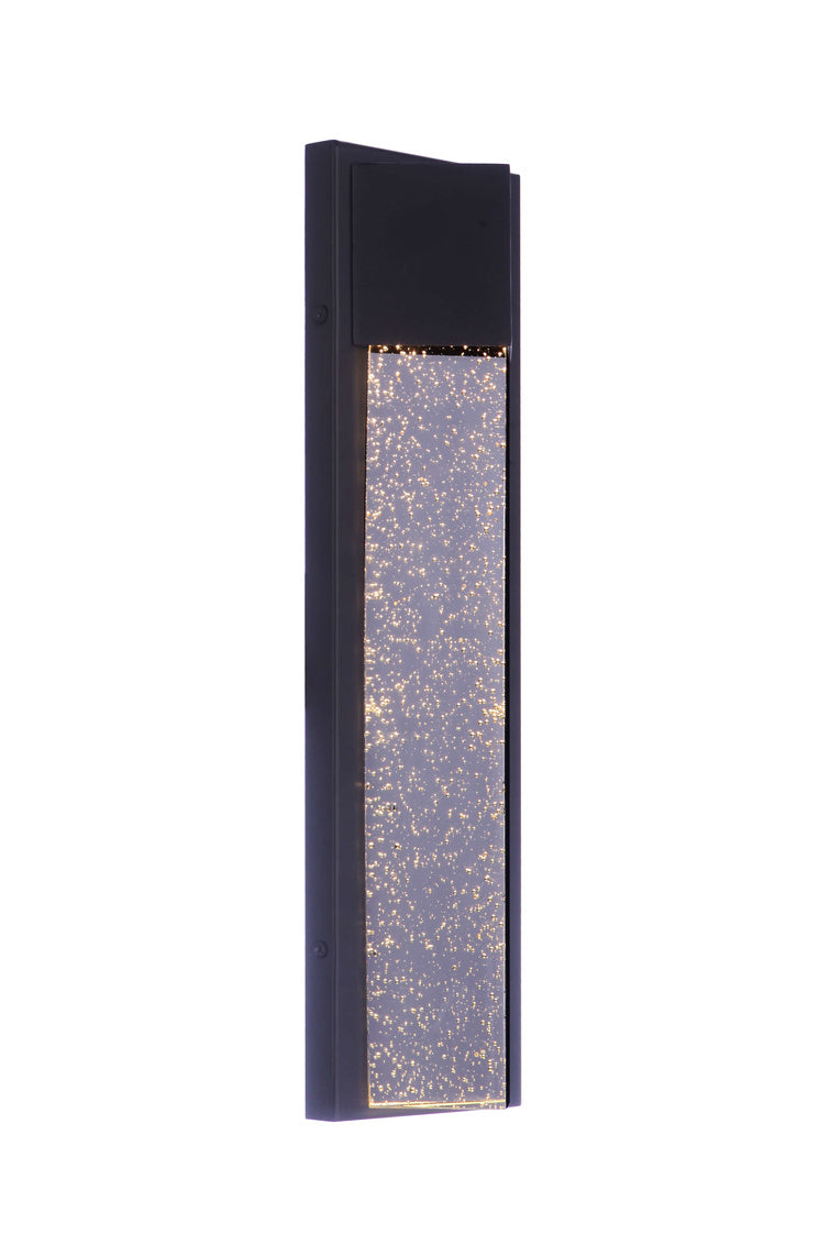 Tony Medium Outdoor Wall Lantern in Midnight Finish by Craftmade