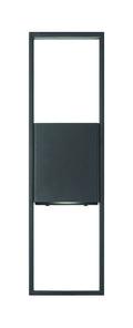 Profiled Small Outdoor Wall Lantern in Textured Black Finish by Craftmade