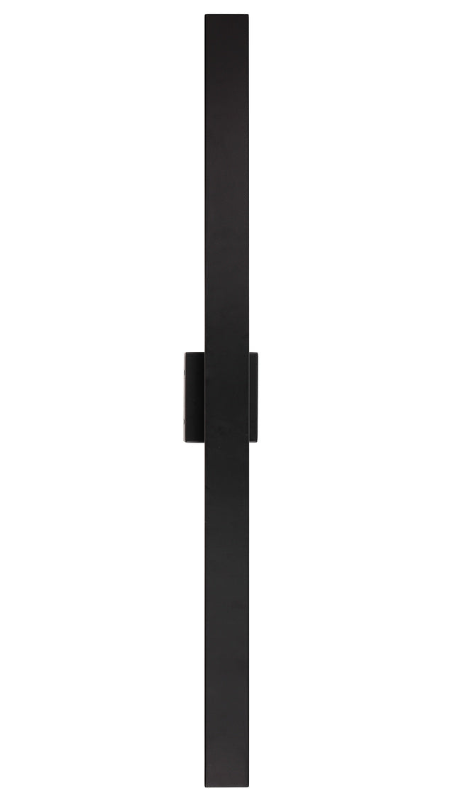 Rens Large Outdoor Wall Lantern in Midnight Finish by Craftmade