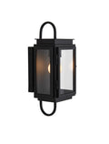 Irving Small Outdoor Wall Lantern in Textured Black Finish by Craftmade