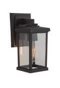 Resilience Small Outdoor Wall Lantern in Bronze Finish by Craftmade