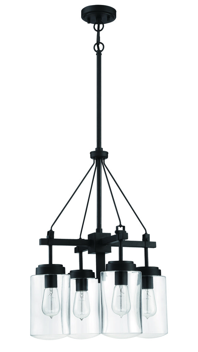 Crosspoint 4-Light Outdoor Lighting in Espresso Finish by Craftmade