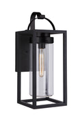 Neo Medium Outdoor Wall Lantern in Midnight Finish by Craftmade