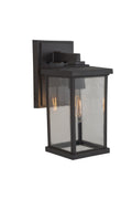 Resilience Medium Outdoor Wall Lantern in Bronze Finish by Craftmade