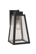 Sorano Medium Outdoor Wall Lantern in Textured Black Finish by Craftmade